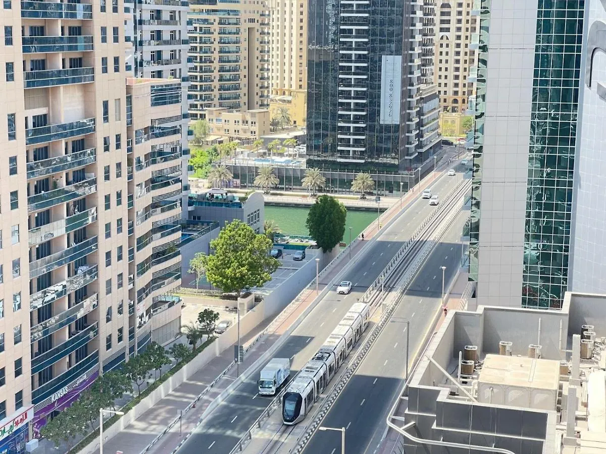 Private Gorgeous Room With Marina View With Shared Kitchen In Shared Apartment Dubaj 0*,  Zjednoczone Emiraty Arabskie